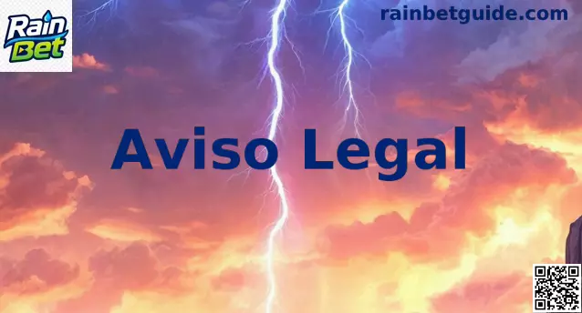 Imagem Aviso Legal Rain Bet