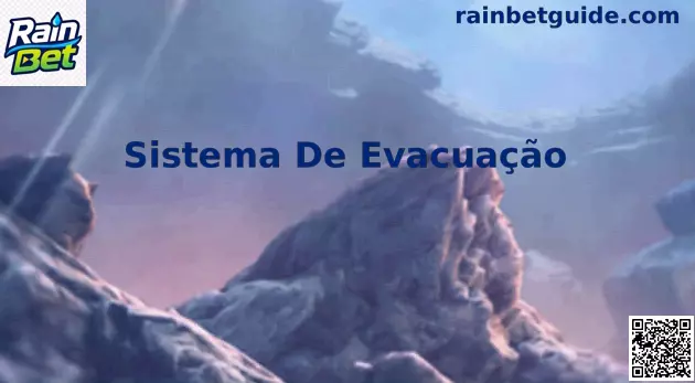 Representação visual do Sistema De Evacuação no Rain Bet