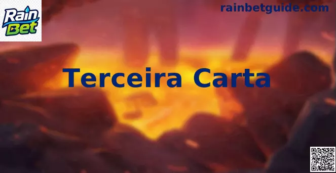 Terceira Carta Rain Bet conceito visual