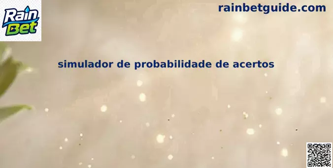 Simulador de Probabilidade de Acertos Rain Bet