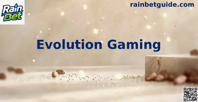Evolution Gaming na Rain Bet Brasil