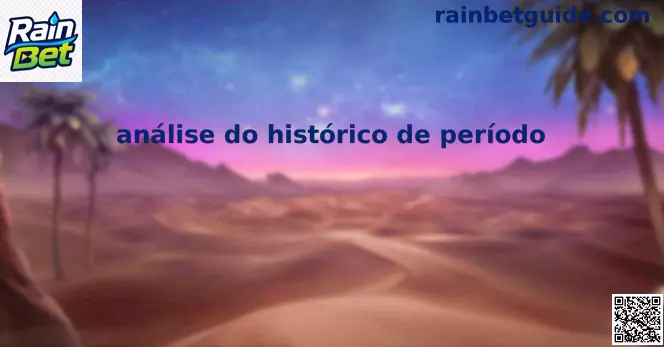 Análise do histórico de período Rain Bet