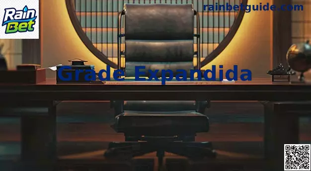 Exemplo visual de uma grade expandida em slot online da Rain Bet