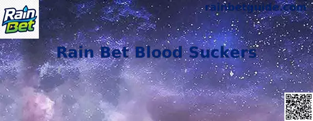 Interface temática do jogo Rain Bet Blood Suckers