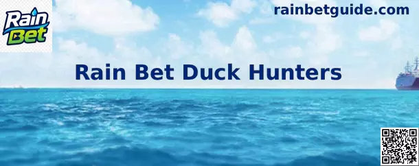 Tela do slot Rain Bet Duck Hunters