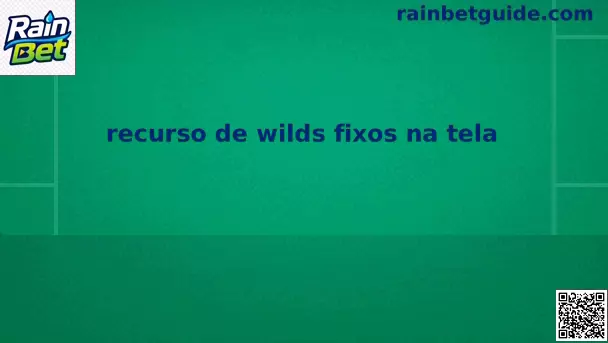 Wilds fixos na tela em slots online