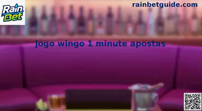 jogo wingo 1 minute apostas