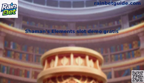 Interface temática do Shaman's Elements slot demo grátis